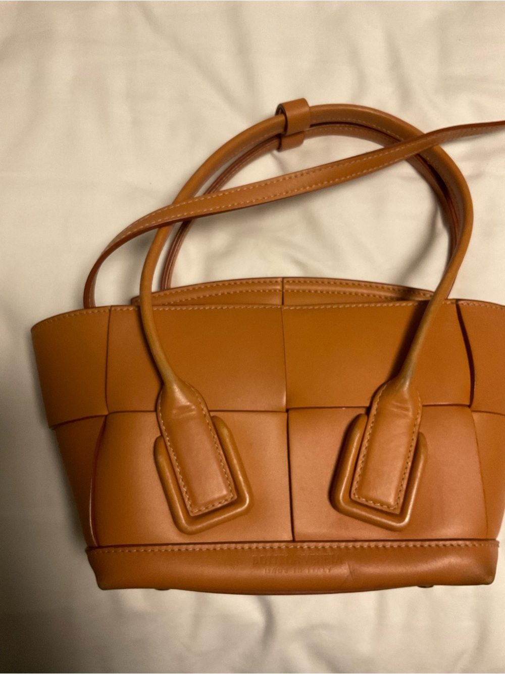 Bottega Veneta Mini Intrecciato Arco Bag